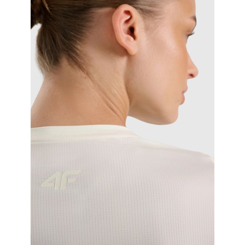 Women's quick-drying slim training T-shirt 4F 4FWAW25TFTSF1518-12S póló