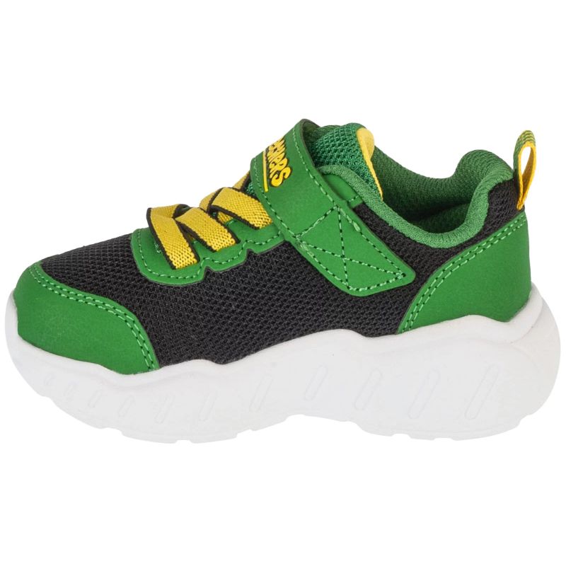 Skechers Play Scene - Barn-Squad Buddies 407065N-GNBK zöld utcai cipő