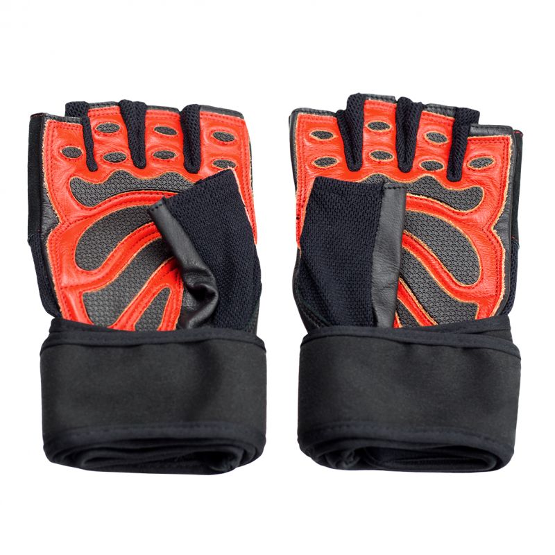 HMS Black/Red RST01 rM Gym Gloves fekete kapuskesztyű 17-63-206