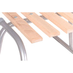 Enero Two-Person Metal Sled, Silver szürke sled GSP-1013961