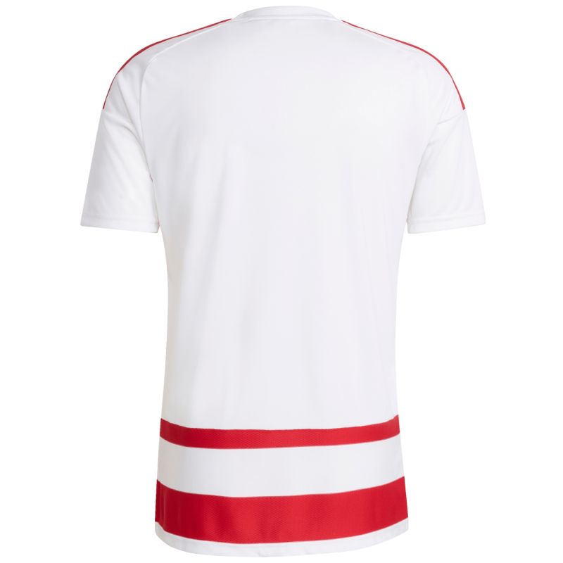 Adidas Men's Hooped 26 Jersey White-Red piros férfi póló KF3388