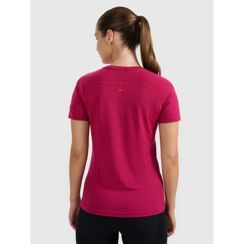 Women's Merino Wool Trekking T-shirt 4F 4FWAW25TFTSF1527-53S