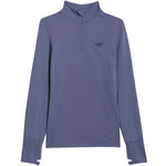 4f Women's thermal sweatshirt F098 denim 4FWAW25UBRUF098 32S Kiegészítő