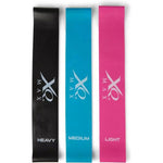 XQMAX Set Of 3 Stretch Bands For Exercises edzéssegítő GSP-7064967