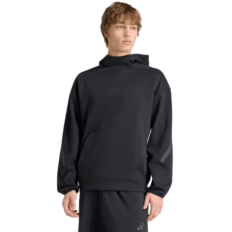 Adidas Men's ZNE Hoodie Black fekete kapucnis pulóver KF3776