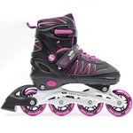SMJ UT 103 Lea 2in1 roller skates fekete görkorcsolya