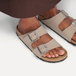Birkenstock ARIZONA BS GRAY TAUPE flip-flops (standard width)