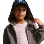 Nike Sportswear Club Fleece Kids' Sweatshirt szürke pulóver FD3004289