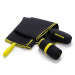 Meteor XL towel 110 x 175 cm black uniw towels