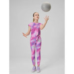 Girls' quick-drying sports crop-top 4F