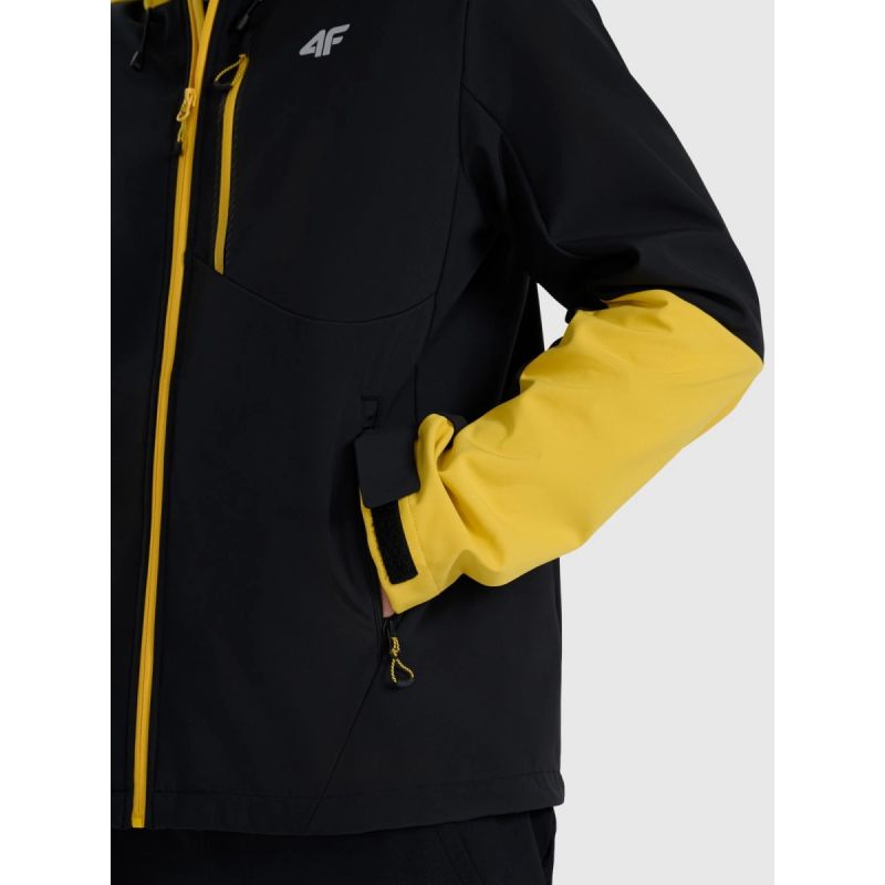 4f Men's 4FRAW25TSOFM506-71S windproof membrane 8000 softshell jacket Ruházat