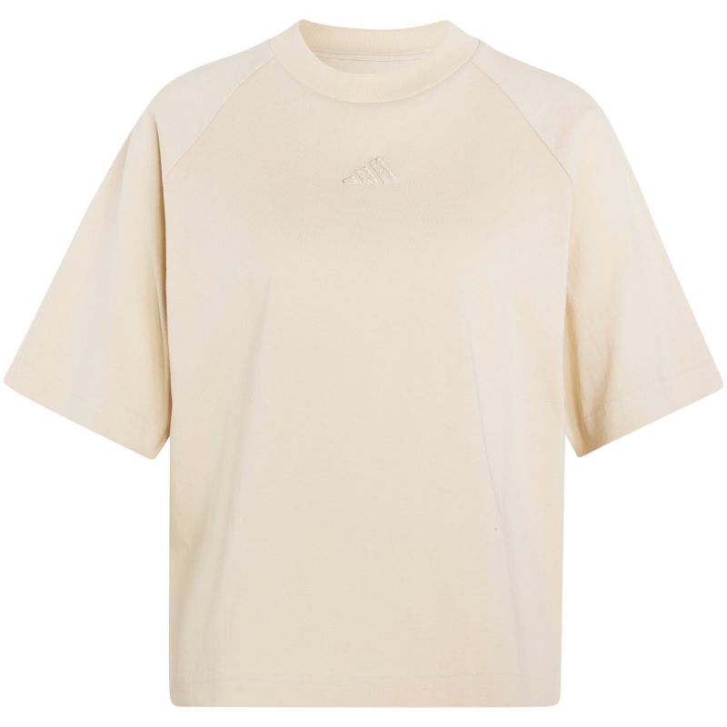 Adidas Women's Kit Small Logo T-shirt cream 2xs póló KT0302
