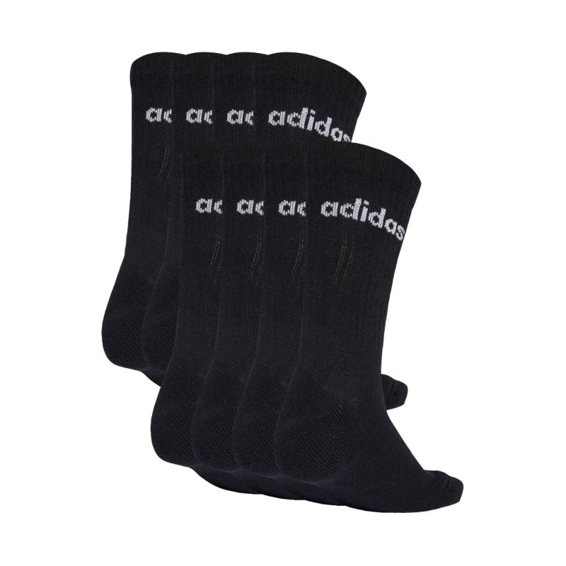 Adidas Cushioned Linear Crew Socks 10 Pairs fekete zokni