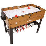 Enero 3-in-1 WOODEN TABLE FOR FOOTBALL, BILLIARDS, AIR HOOKUP fekete table games, tables