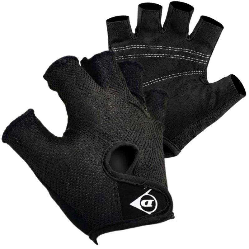 Dunlop Senior Cycling Gloves S.Xl - Black fekete kesztyű GSP-1042930