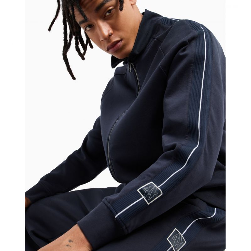 Armani Exchange Men's Stand-Up Collar Sweatshirt (6DZMJL-ZJZGZ-1510) Ruházat