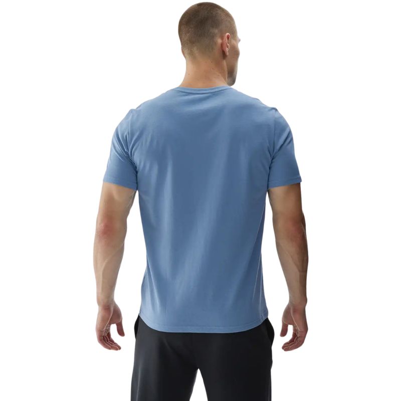 4f Men's T-shirt M2961 denim 4FWAW25TTSHM2961 32S Ruházat