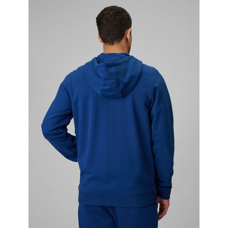 Men's zip-up hooded sweatshirt 4F