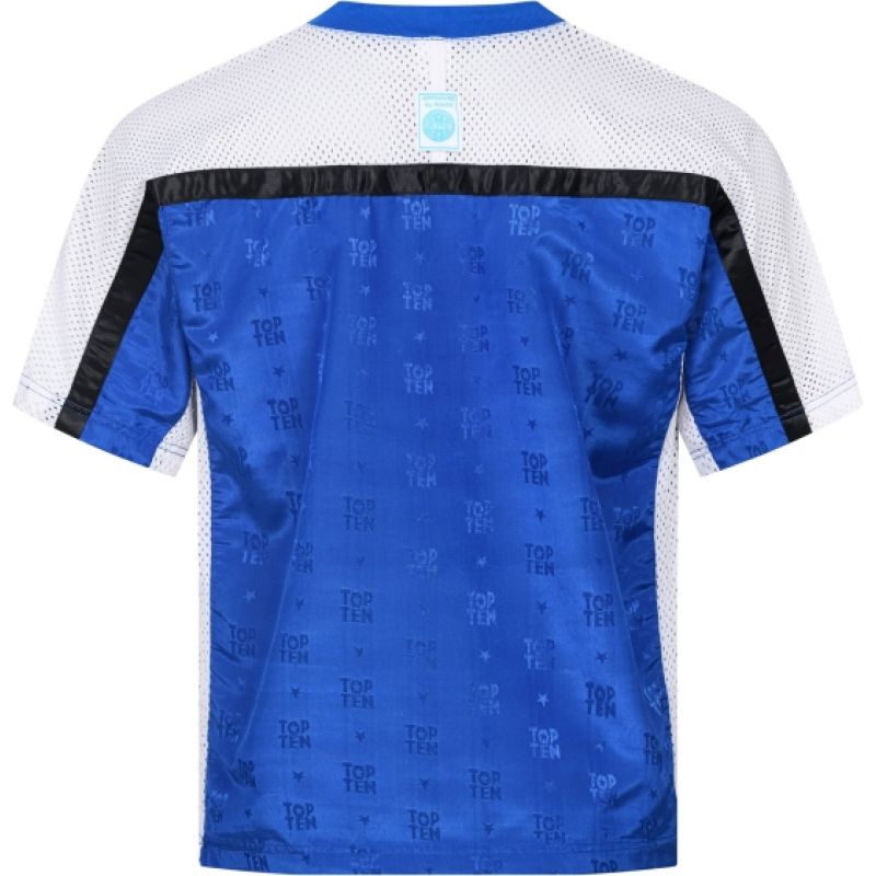 TOP TEN pointfighting sweatshirt blue and white (PRICE CHANGE) niebiesko - białe+m pulóver