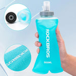 Rockbros 35210027001 soft flask running water bottle 500 ml - light blue jasnoniebieski training equipment