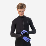 Rogelli CORE winter gloves blue kék kesztyű