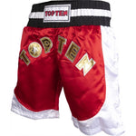 TOP TEN kick light (WAKO APPROVED) czerwony+m short