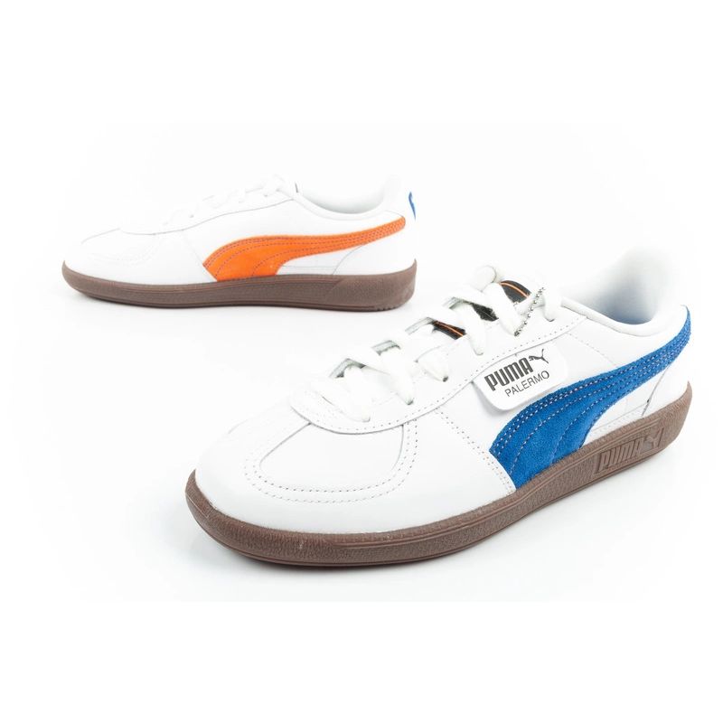 Puma Palermo Rocket League youth sports shoes leather children Cipő