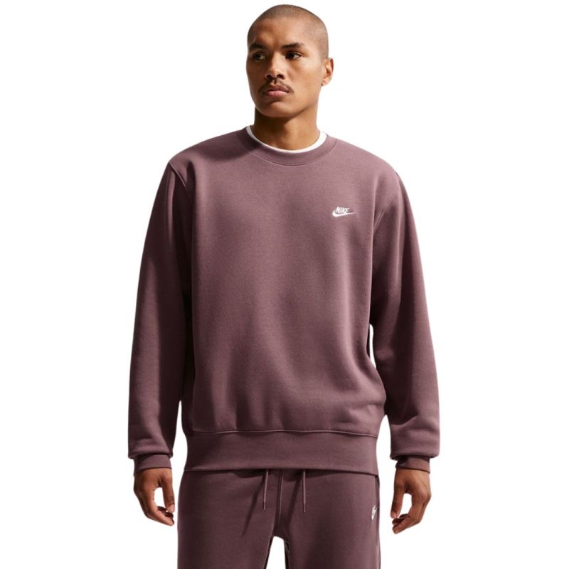 Nike Club BB men's sweatshirt 502 barna pulóver 159677L