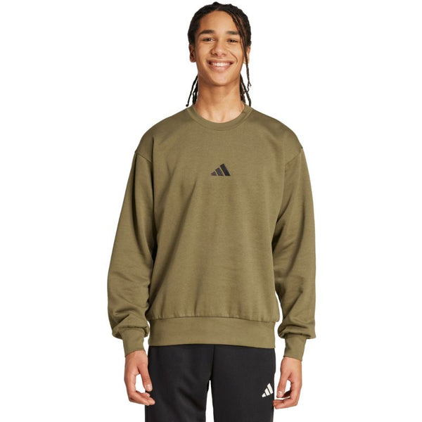 adidas Men's Essentials Feelcozy Fleece Sweatshirt Olive KD5149 Kiegészítő