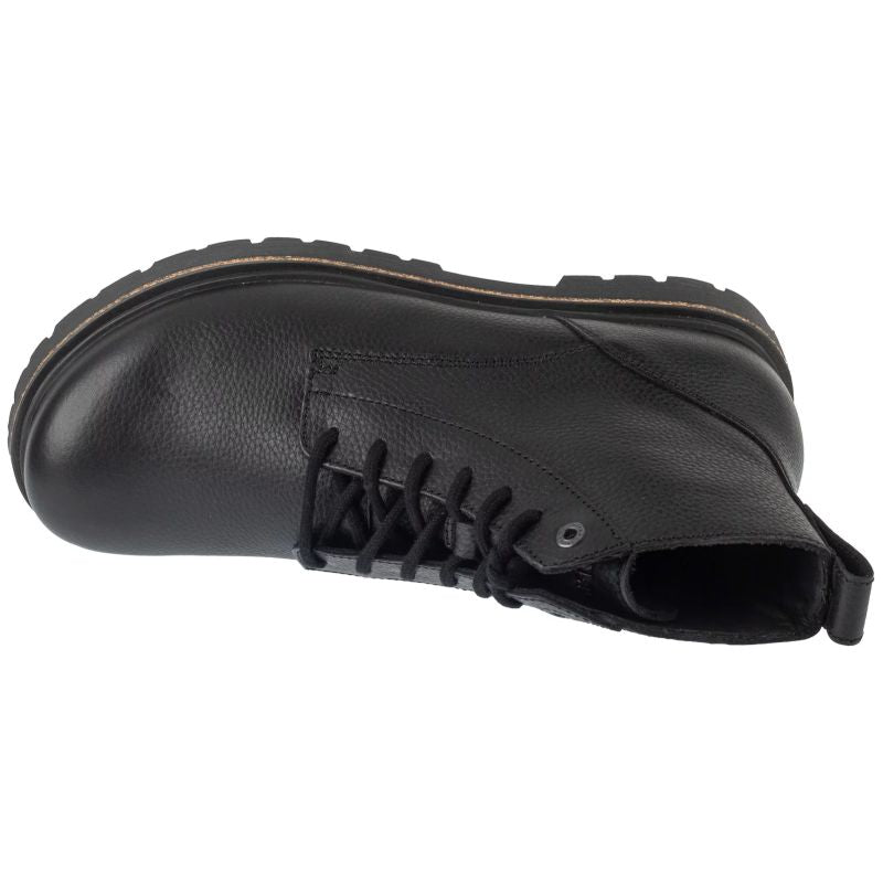 Birkenstock Highwood Lace Mid 1030756 Black fekete bakancs