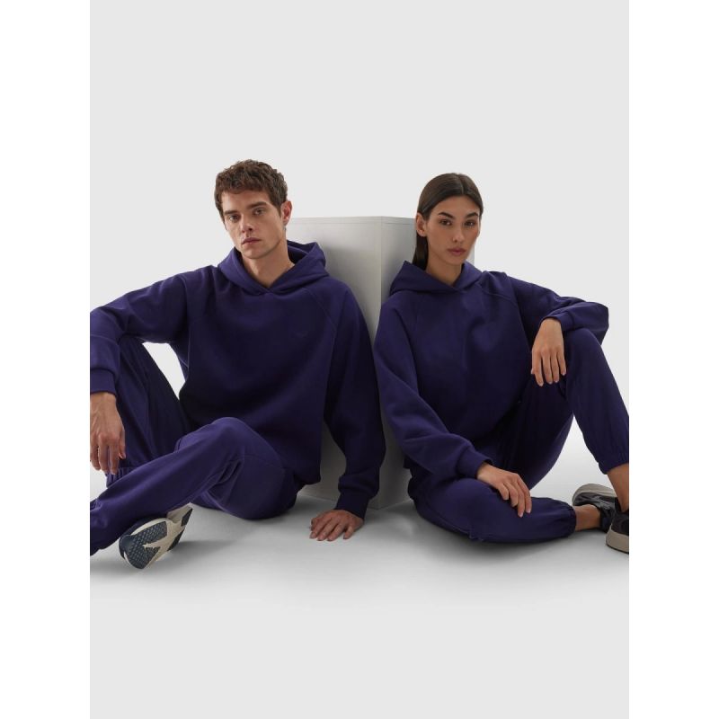 Unisex open-front hooded sweatshirt 4F 4FWAW24TSWSU1314-30S kapucnis pulóver