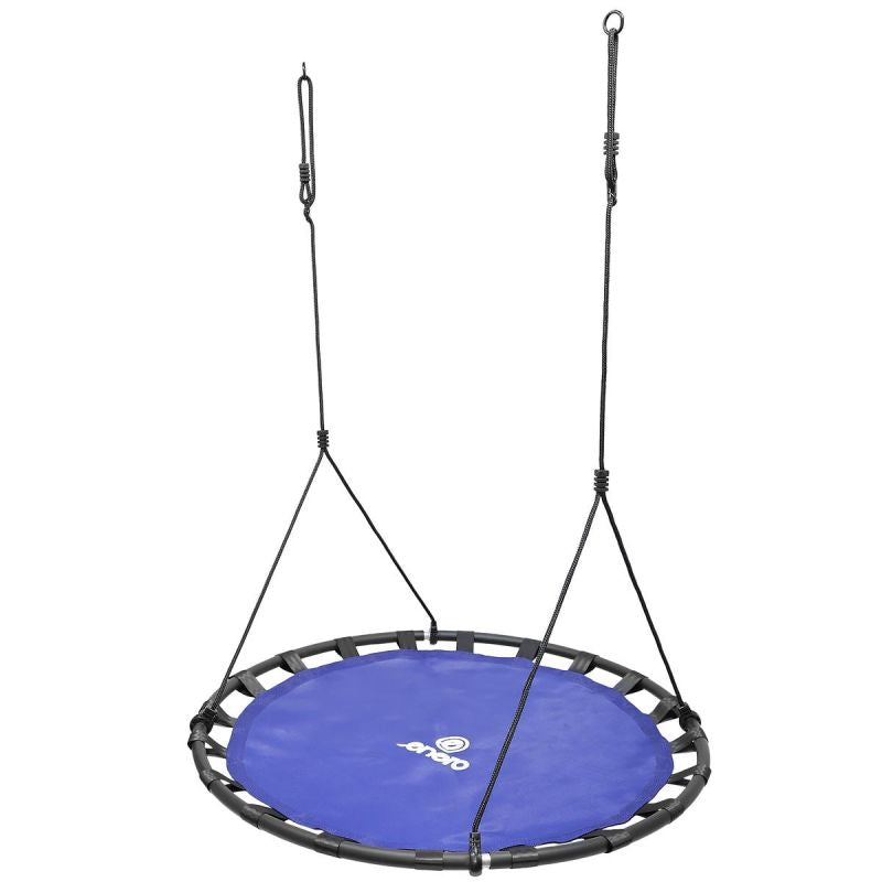 Enero Stork'S Nest Garden Swing 120cm Blue fekete furniture