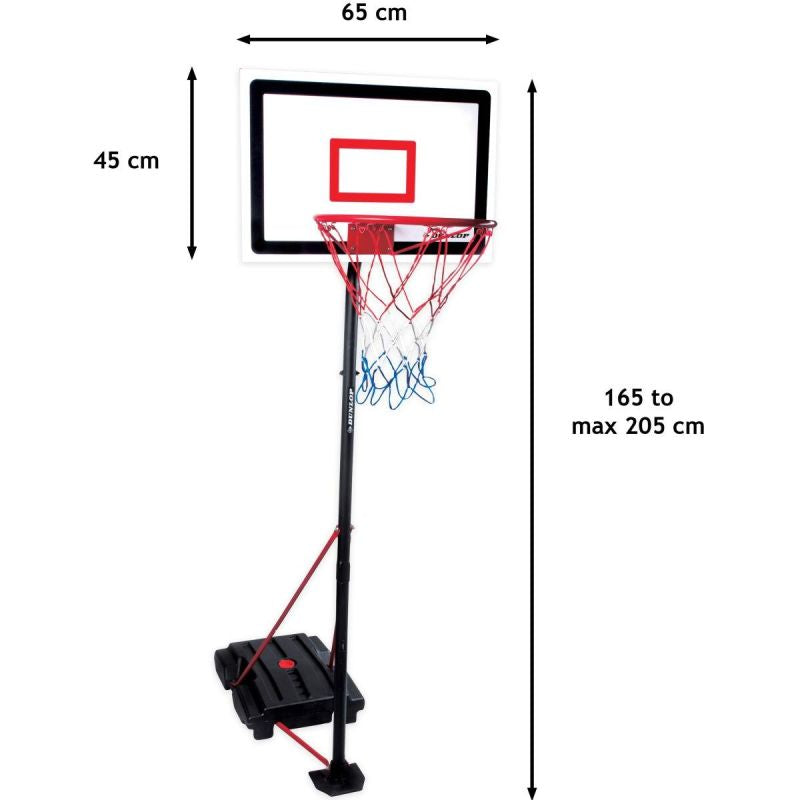 Dunlop Adjustable Basketball Set 1.65-2.05m 3in1 készlet GSP-228730