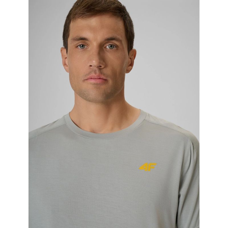 4F Men's regular quick-drying trekking T-shirt póló