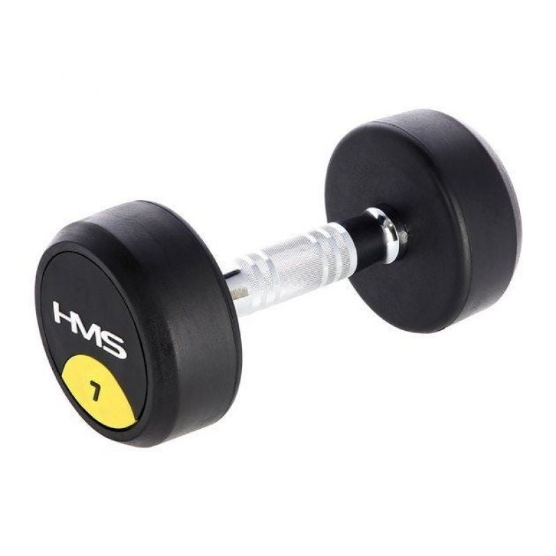HMS Rubber-coated dumbbell 7kg HG PRO súlyzó 17-66-150