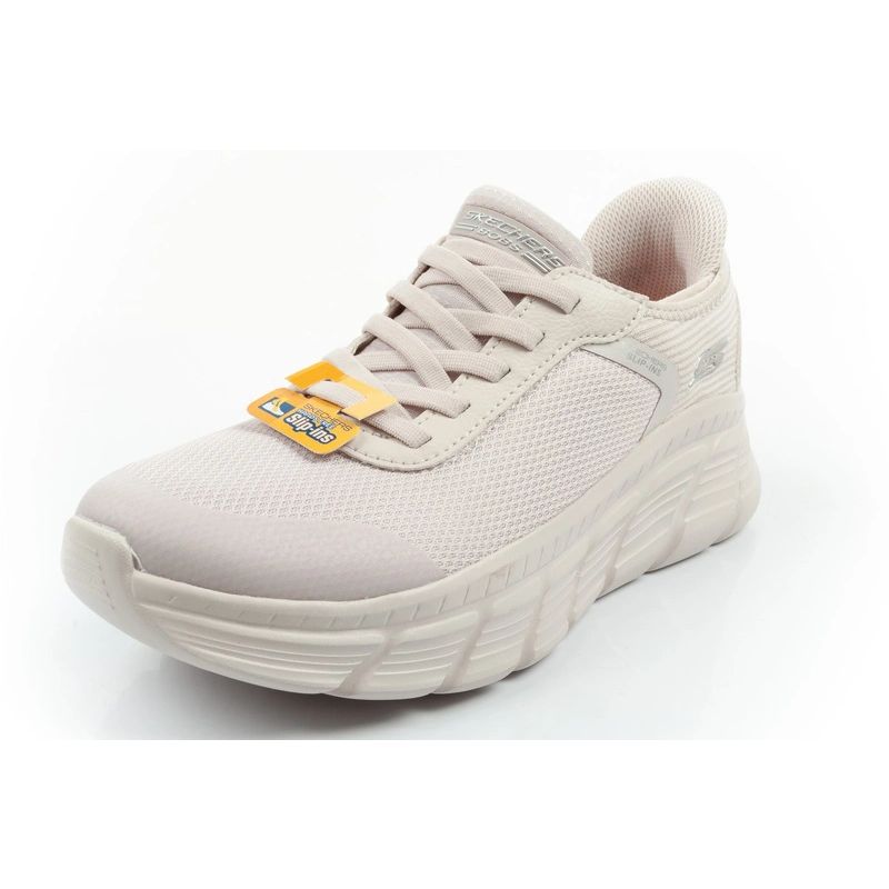 Skechers women's sports Bobs B Flex SLIP-INS ecru comfortable utcai cipő