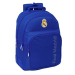 Real Madrid sports school backpack niebieski backpacks