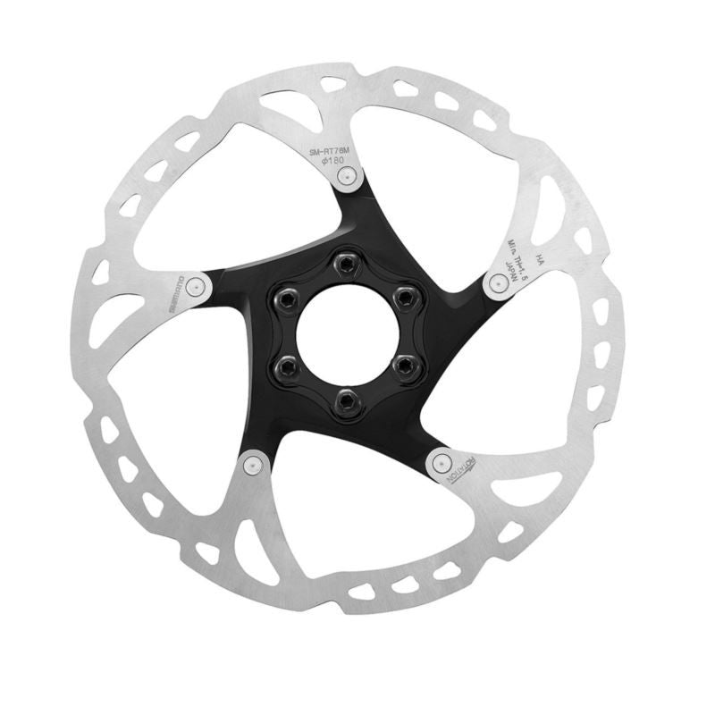 Shimano Brake Disc 180mm 6 Diameter SM-RT76 shields