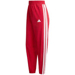adidas Train Essentials 3-Stripes Woven Women's Pants Red