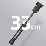 Rockbros TM-1701P 80 PSI Mini Bicycle Pump for Presta and Schrader Valves - Black fekete pumpa 304004-211900