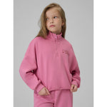 4F Regular sweatshirt without hood for girls kapucnis pulóver 4FJRSS26TSWSF2625-54S