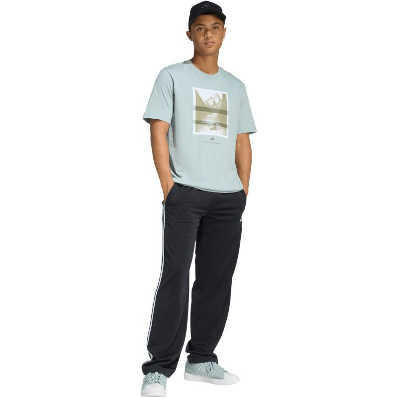 Adidas Men's Outdoor Kayaking Graphic T-shirt menta póló