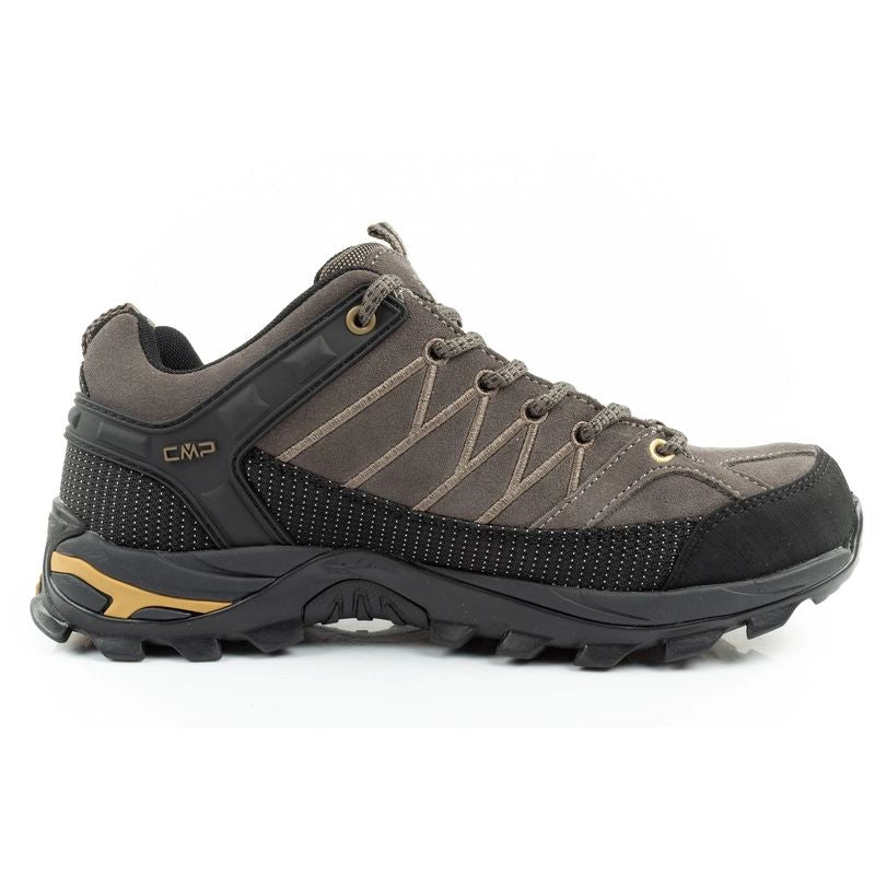 CMP Rigel men's trekking sports shoes, waterproof, durable, brown barna cipő