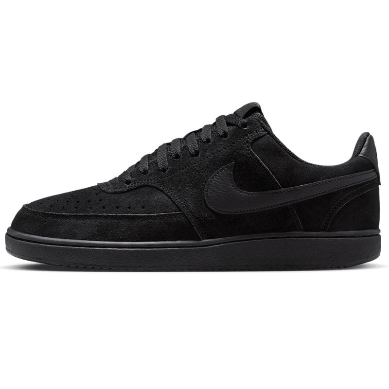 Nike Court Vision Low Suede Premium fekete utcai cipő IQ9749-001