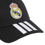 Adidas Real Madrid Cap Black and White młodzieżowa kiegészítő KQ9575
