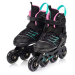 Meteor Roller Skates L 38-43 Buzzy Black/Pink/Mint