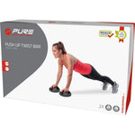 Pure 2 Improve Pro Push-Up Rotary Handles fekete push-up handles