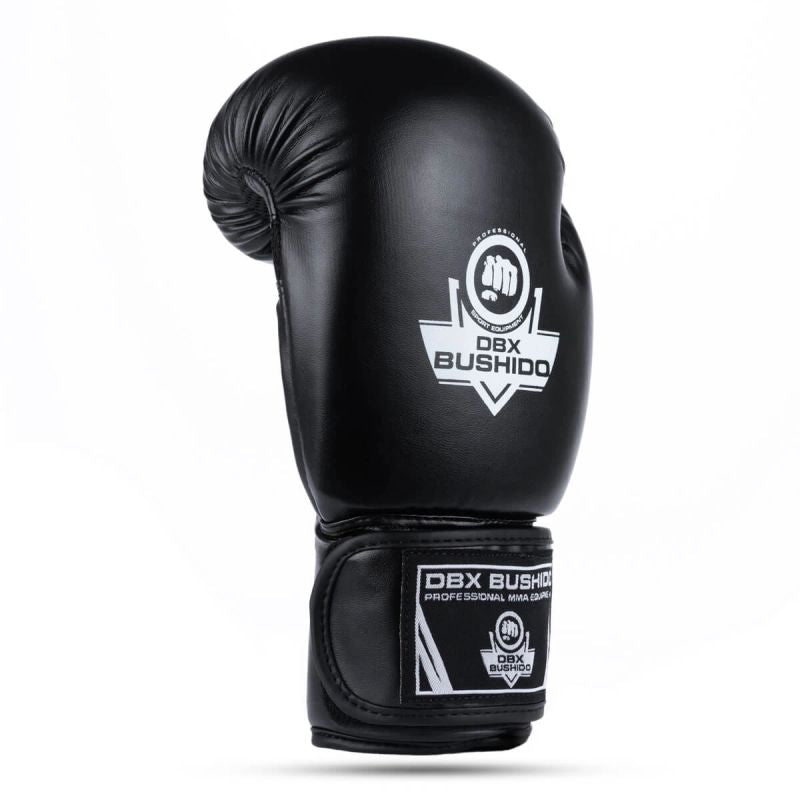 DBX Bushido Boxing Gloves - Classic Black - Origin Series fekete kesztyű