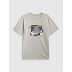 4F Men's regular printed T-shirt póló 4FRSS26TTSHM3657-27S