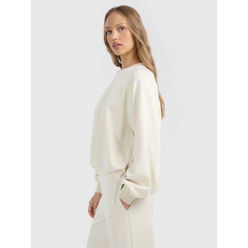 4f Women's 4FRAW25TSWSF2508-12S modal sweatshirt with no zipper Kiegészítő